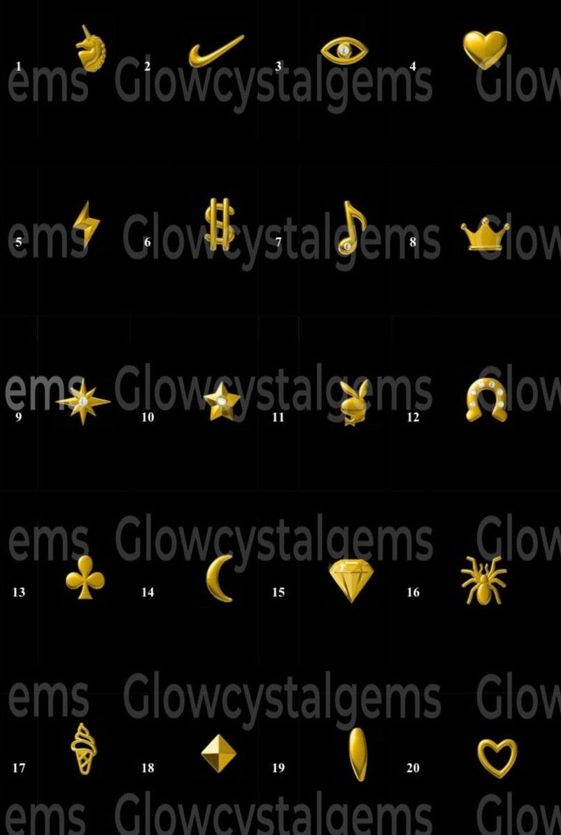 Catalogo Oro 18k GlowGems charms