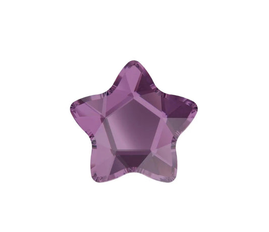 Swarovski Star Flower Amethyst