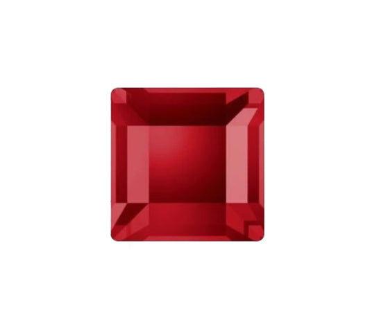 Swarovski Crystal Square Scarlet