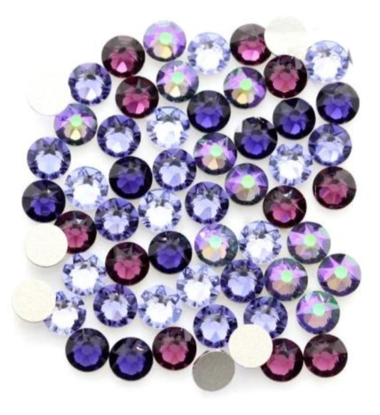 Swarovski Crystal Mix Royal Shades 100 unidades