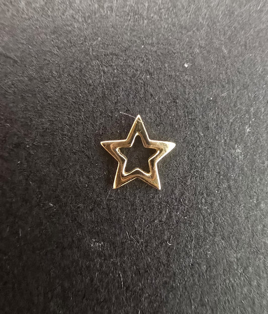 Charm Oro 18k Five Star