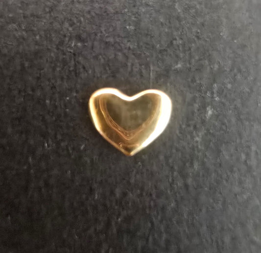 Charm Oro 18k Full Heart