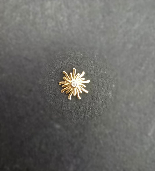 Charm Oro 18k Sunflower