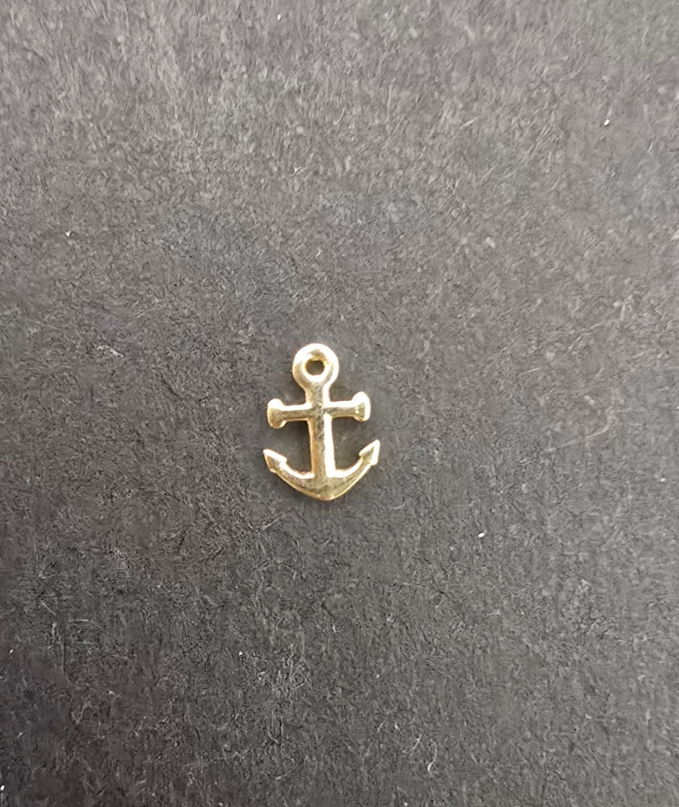 Charm Oro 18k Anchor