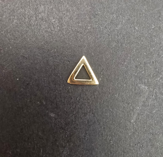 Charm Oro 18k Triangle shape